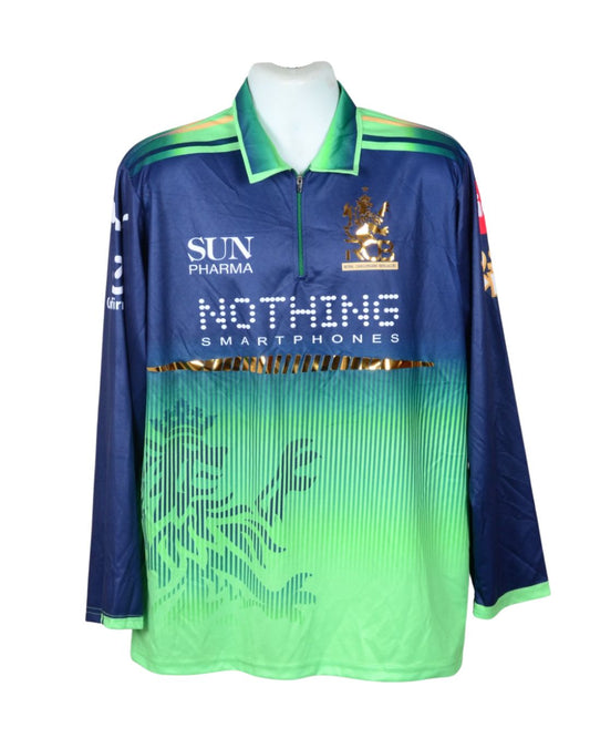 RCB Fan Jersey 2026 Full T Shirt Greenish