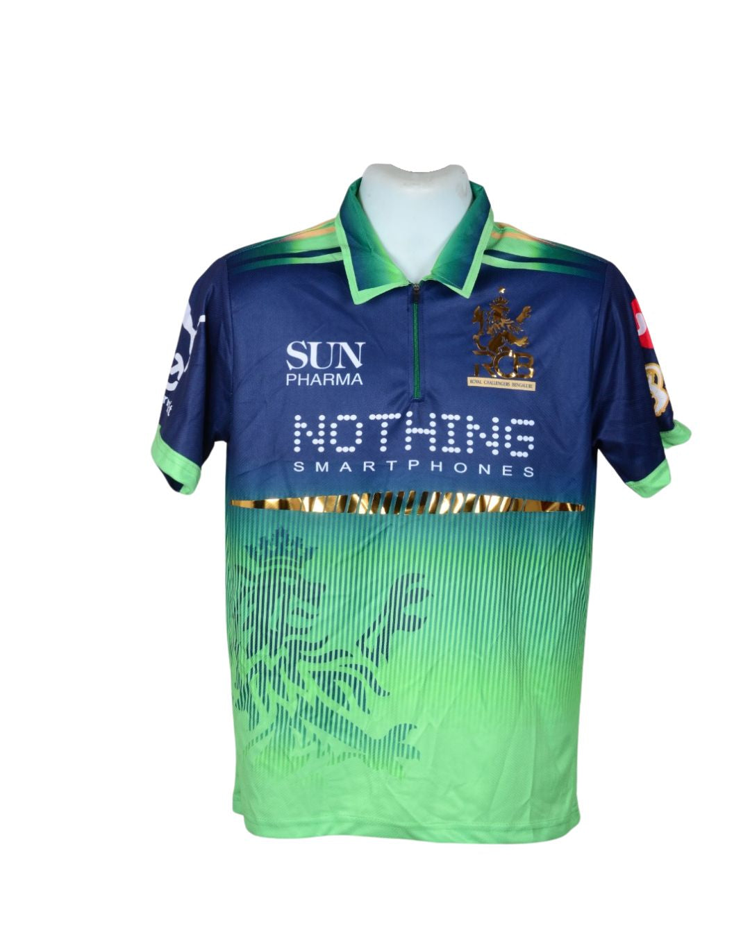 RCB Fan Jersey 2026 T Shirt Greenish