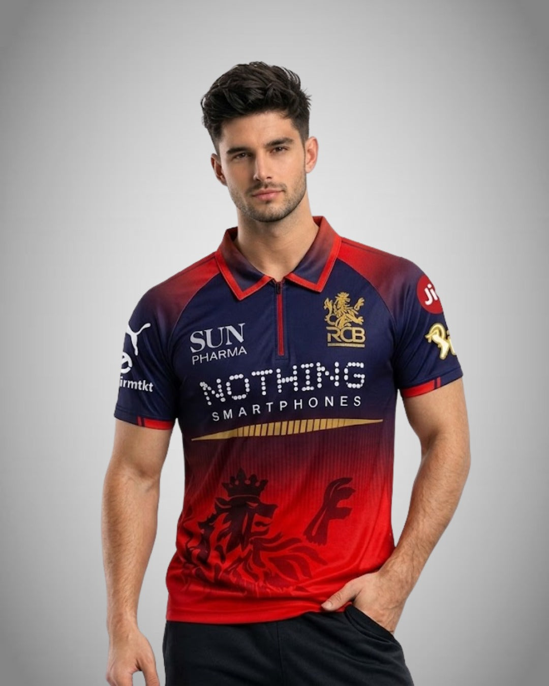 RCB Fan Jersey 2026 Full T Shirt